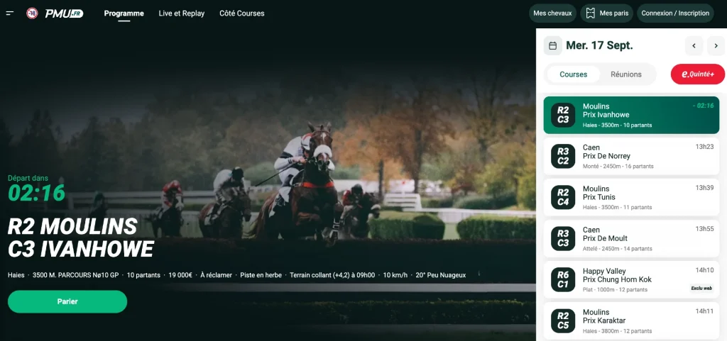 PMU face au casino en ligne legal